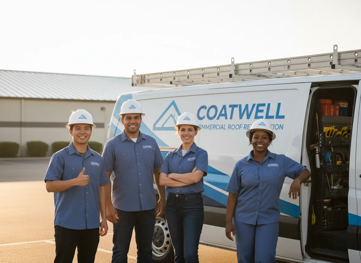 Commercial roof coating company in Lakeland, MI